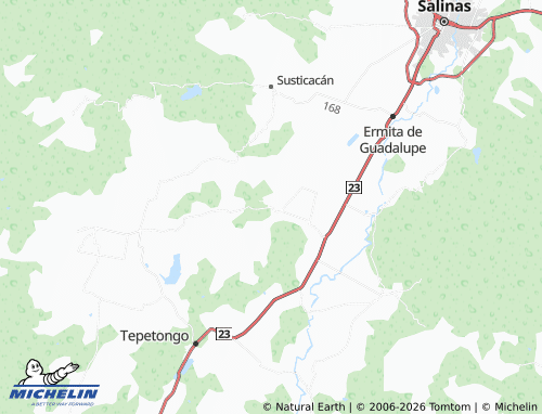MICHELIN Arroyo Seco de Arriba map - ViaMichelin