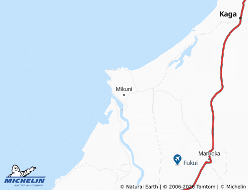 Mapa MICHELIN Mikuni - ViaMichelin