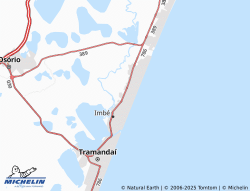 MICHELIN Nova Nordeste map - ViaMichelin