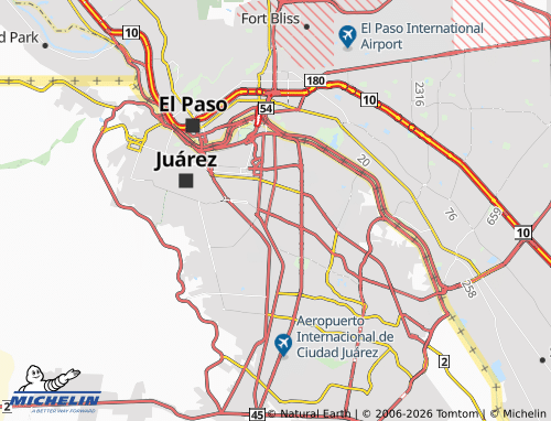 Mappa MICHELIN Villas San Ángel - ViaMichelin