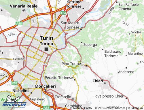 Mapa MICHELIN Reaglie - ViaMichelin