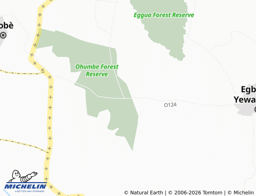 Carte MICHELIN Oja-Odan - ViaMichelin