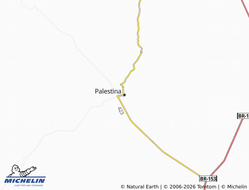 Mapa MICHELIN Palestina - ViaMichelin