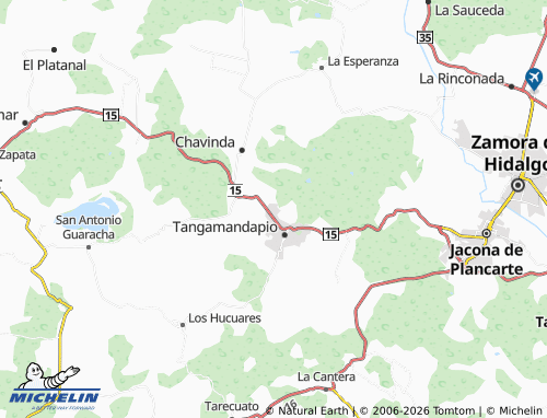 Mapa MICHELIN El Cerrito - ViaMichelin
