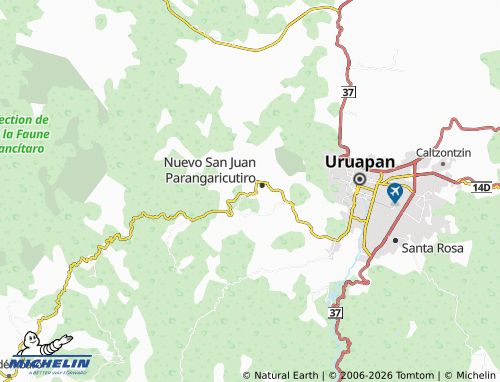 Mapa MICHELIN Lázaro Cárdenas - ViaMichelin