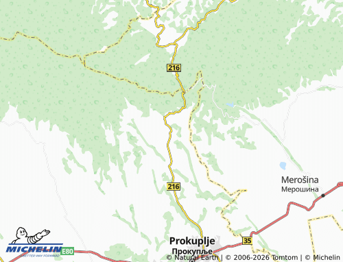 Carte MICHELIN Džigolj - ViaMichelin