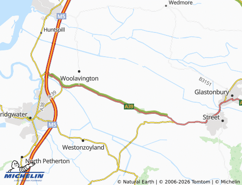 Carte MICHELIN Edington - ViaMichelin