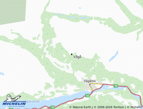 MICHELIN Vågå map - ViaMichelin
