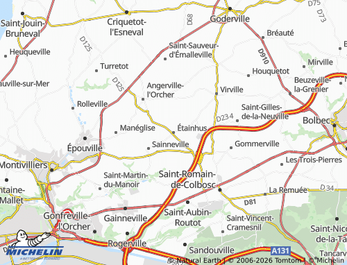 Mapa MICHELIN Étainhus - ViaMichelin