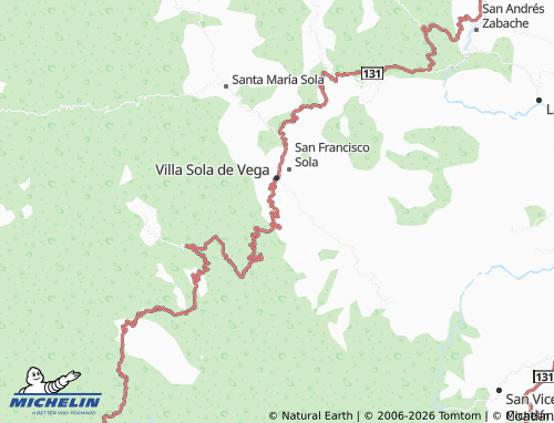 Mappa MICHELIN Santos Reyes Sola - ViaMichelin