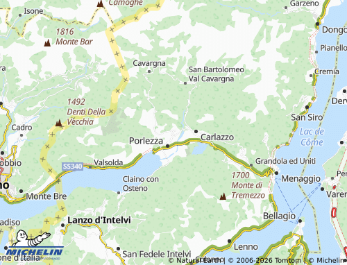 Kaart MICHELIN Corrido - ViaMichelin