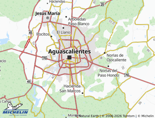 MICHELIN-Landkarte Colonia San Luis - ViaMichelin