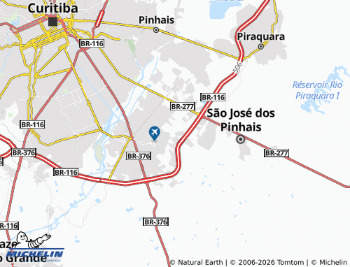 Mapa MICHELIN Rio Pequeno - ViaMichelin