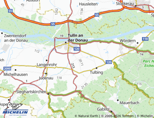 MICHELIN Frauenhofen map - ViaMichelin