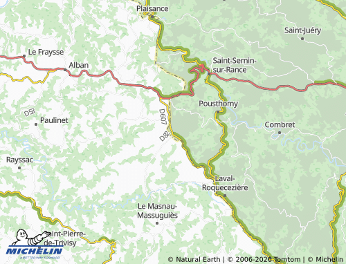 Mappa MICHELIN Montfranc - ViaMichelin