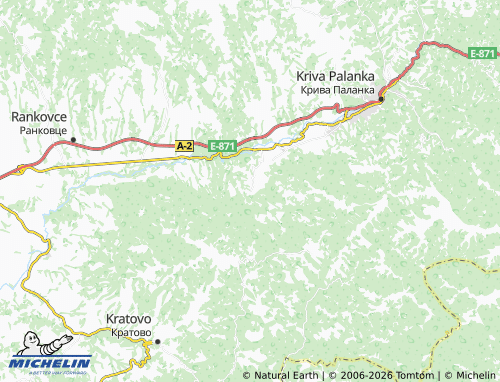 Mapa MICHELIN Mozhdivnjak - ViaMichelin