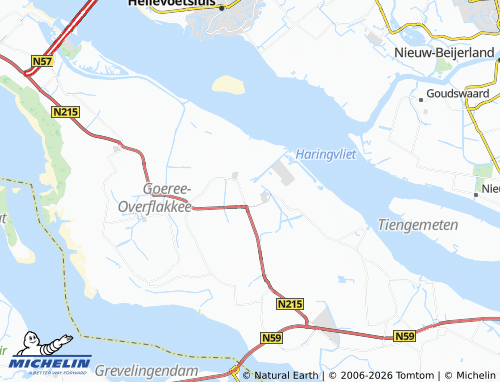 Mapa MICHELIN Middelharnis - ViaMichelin