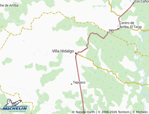 Mappa MICHELIN Lomas de Santa Teresa - ViaMichelin