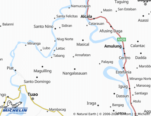 MICHELIN Casingsingan Sur map - ViaMichelin