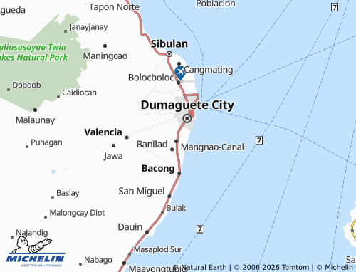 MICHELIN Calindagan map - ViaMichelin