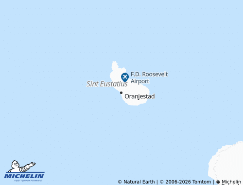MICHELIN Oranjestad map - ViaMichelin