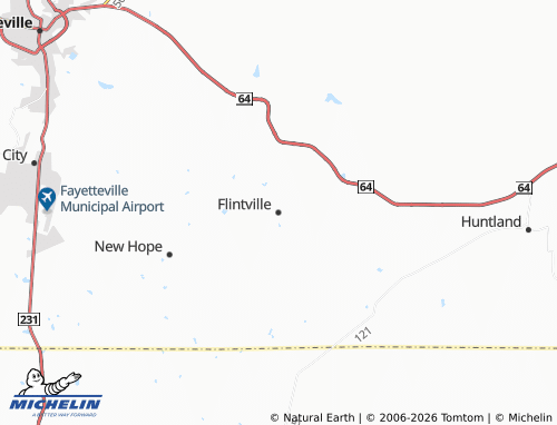 Mapa MICHELIN Flintville - ViaMichelin
