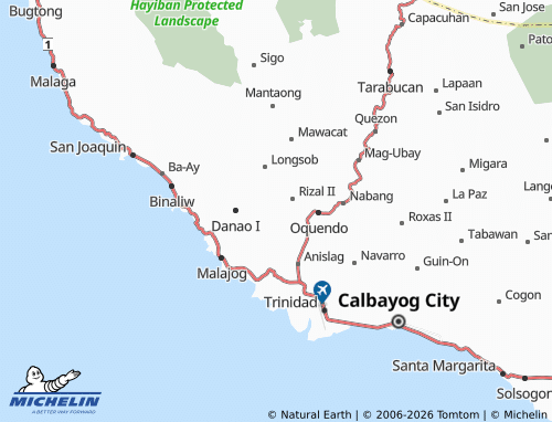 MICHELIN Mabini II map - ViaMichelin