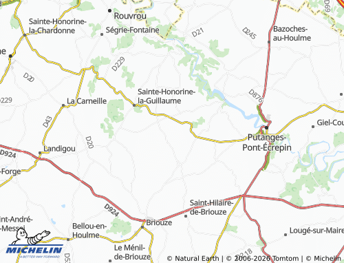 Carte MICHELIN Chênedouit - ViaMichelin