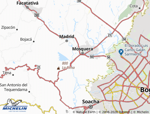 Carte MICHELIN San Jorge - ViaMichelin