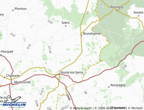 Mappa MICHELIN Parfondeval - ViaMichelin