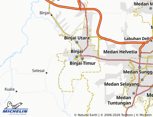 MICHELIN Kartini map - ViaMichelin