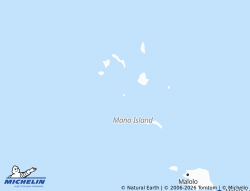 MICHELIN-Landkarte Matamanoa Island - ViaMichelin