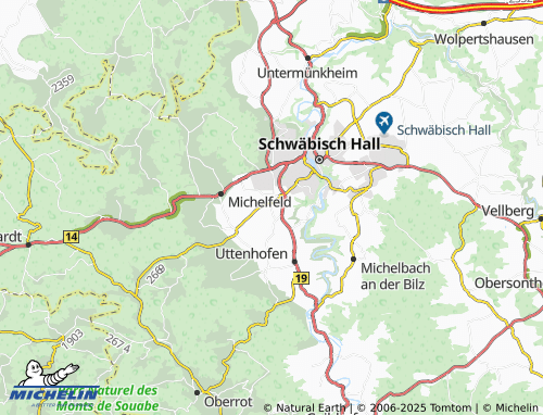 Mapa MICHELIN Raibach - ViaMichelin