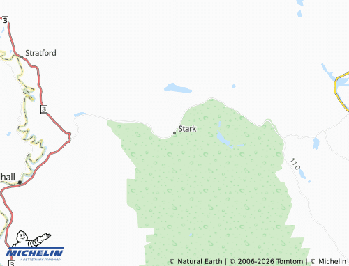 Mapa MICHELIN Stark - ViaMichelin