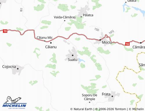 MICHELIN Suatu map - ViaMichelin
