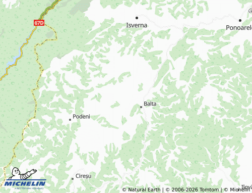 Mappa MICHELIN Nevățu - ViaMichelin