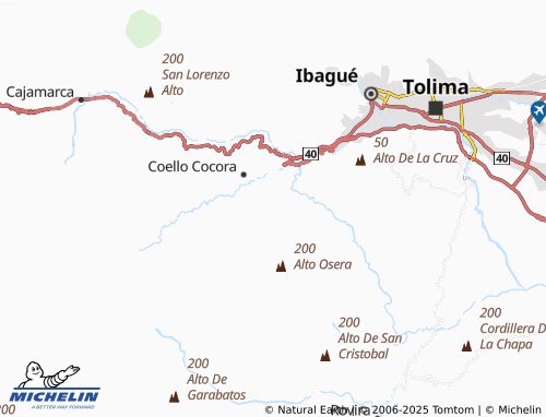 MICHELIN Honduras map - ViaMichelin
