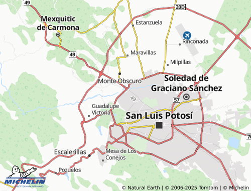 MICHELIN Hacienda de Juan Pablo map - ViaMichelin