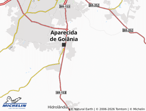 MICHELIN Parque Itamarati map - ViaMichelin