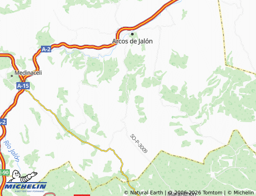 MICHELIN Sagides map - ViaMichelin
