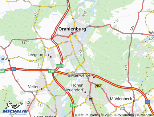 Carte MICHELIN Havelhausen - ViaMichelin