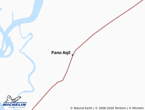 Carte MICHELIN Pano Aqil - ViaMichelin