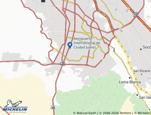 Mappa MICHELIN Valle de Olivos - ViaMichelin