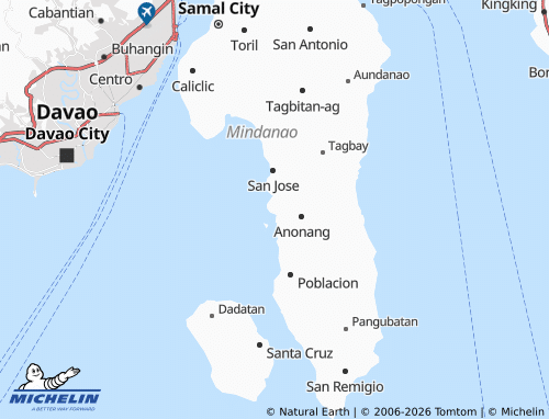 MICHELIN Adecor map - ViaMichelin