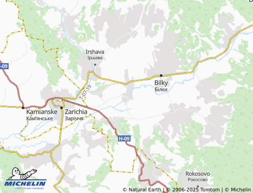 MICHELIN Mala Roztoka map - ViaMichelin