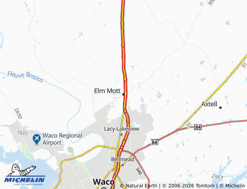 Carte MICHELIN Elm Mott - ViaMichelin