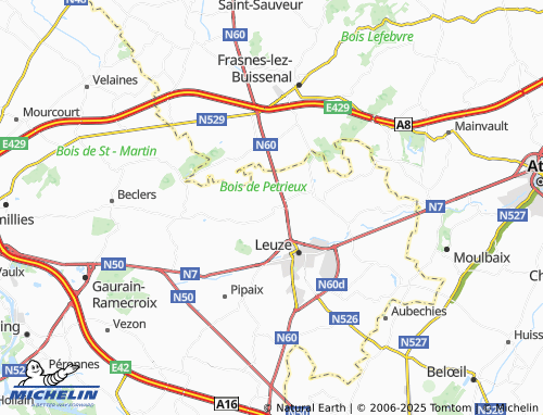 Carte MICHELIN Thieulain - ViaMichelin