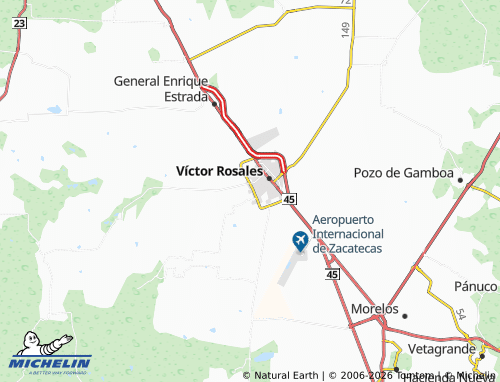 Kaart MICHELIN Real de Calera - ViaMichelin