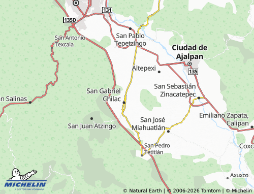 MICHELIN Guadalupe map - ViaMichelin
