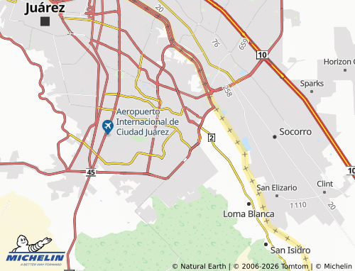 Mappa MICHELIN El Fortín - ViaMichelin